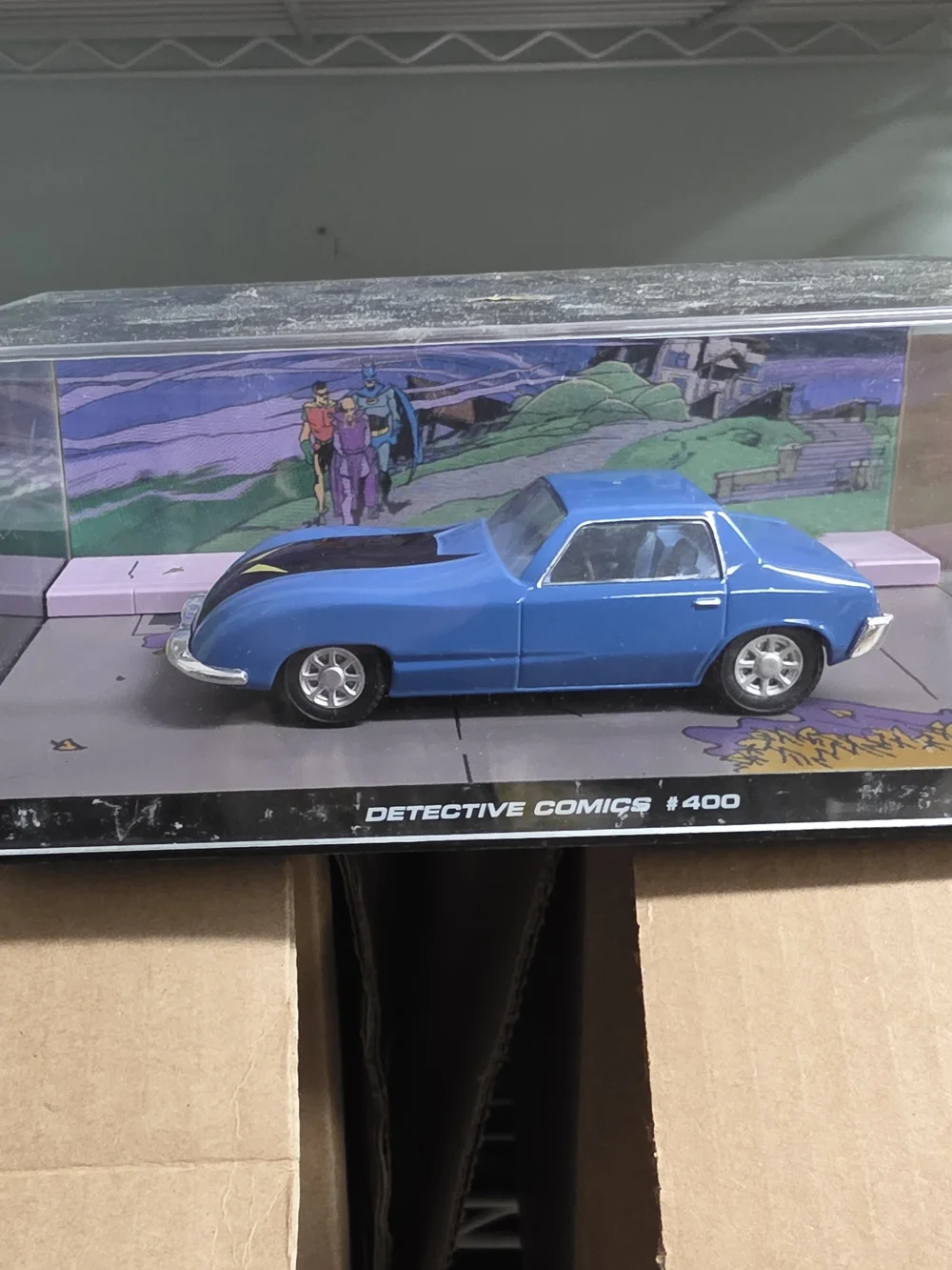 Batman Blue Die-Cast Collectible Car